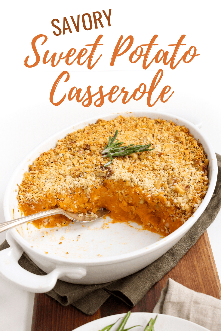 savory sweet potato casserole recipe prep ahead