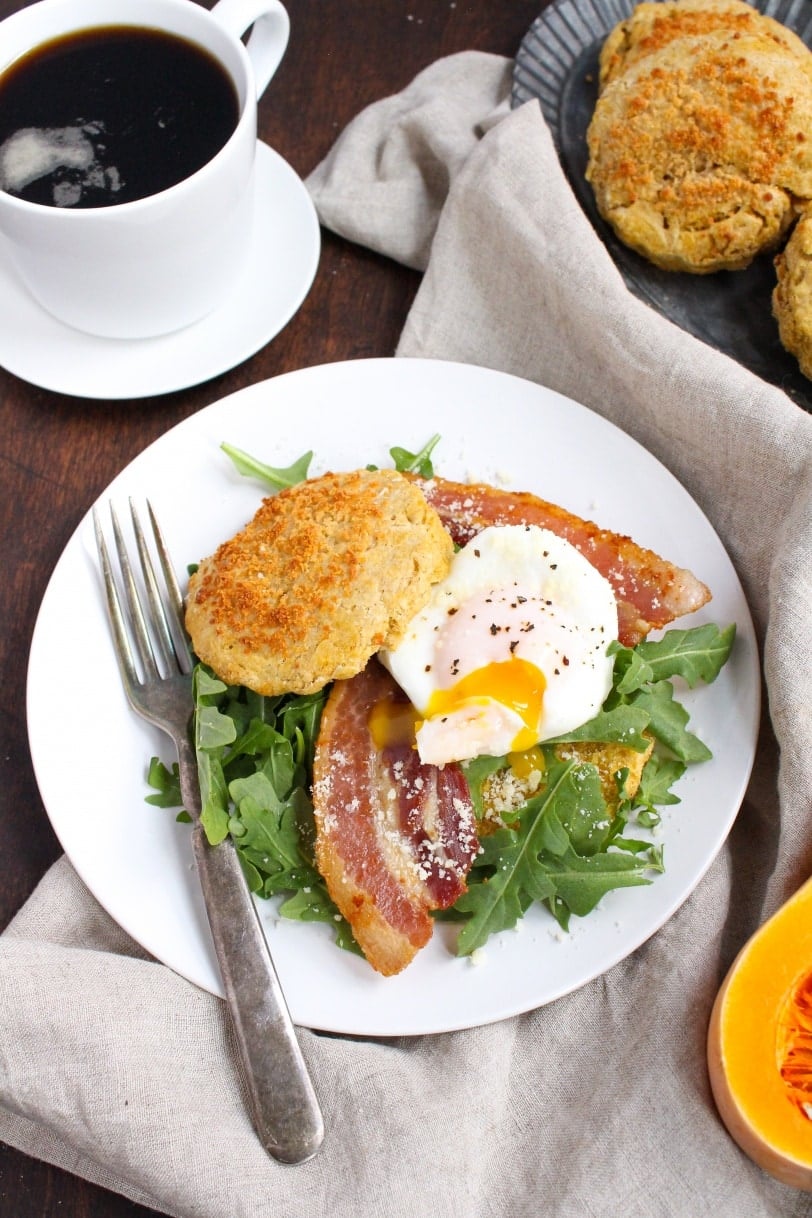 butternut squash parmesan biscuits for breakfast