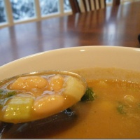 Butternut Squash Soup in a bowl