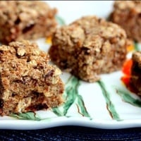 Spiced Cherry Pecan Granola Bars