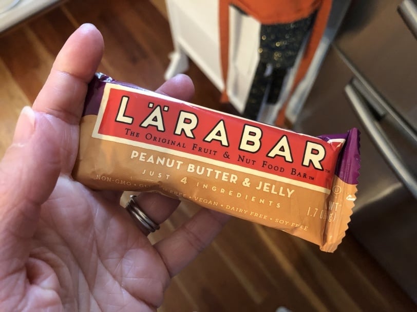 peanut butter and jelly larabar