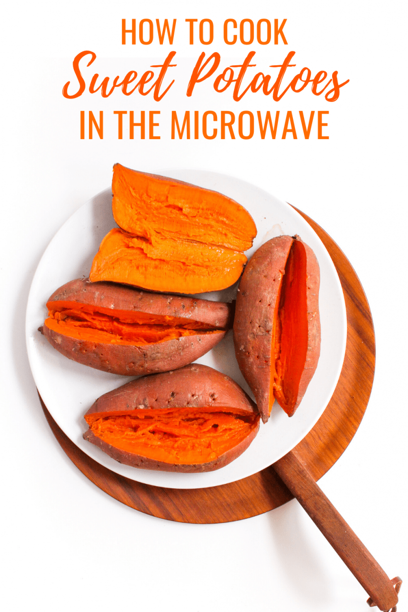how to cook a sweet potato in the microwave
