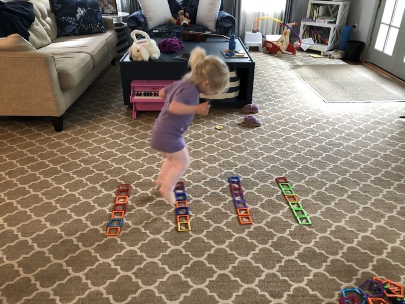 toddler obstacle course