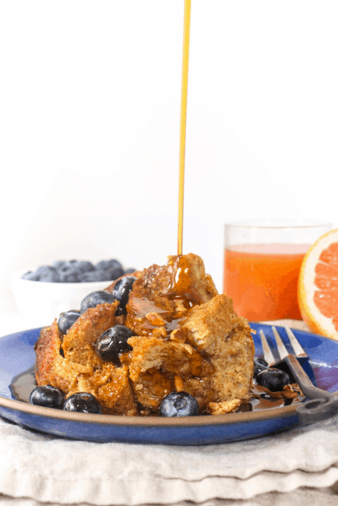 overnight french toast in the crockpot