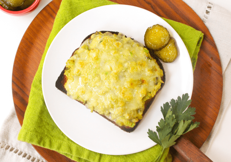 No Mayo Tuna Salad with Avocado food