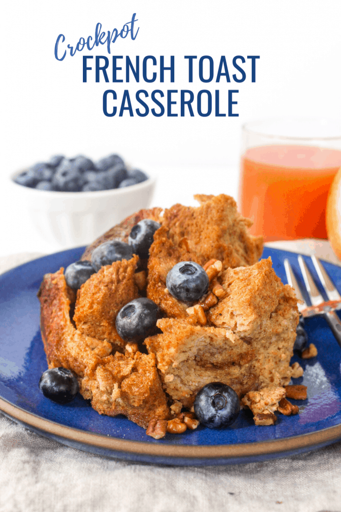 Crockpot French Toast Casserole