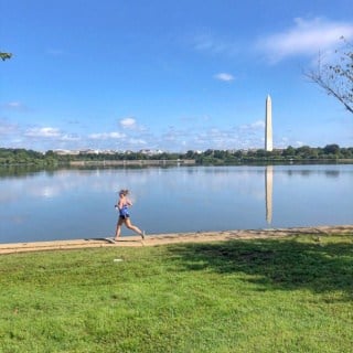 running around the DC tidal basin
