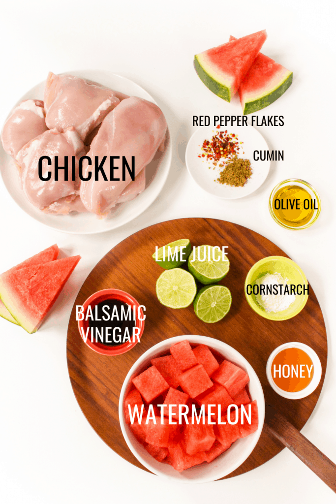 grilled chicken with watermelon glaze ingredients