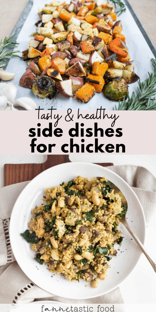 tasty & healthy side dishes for chicken