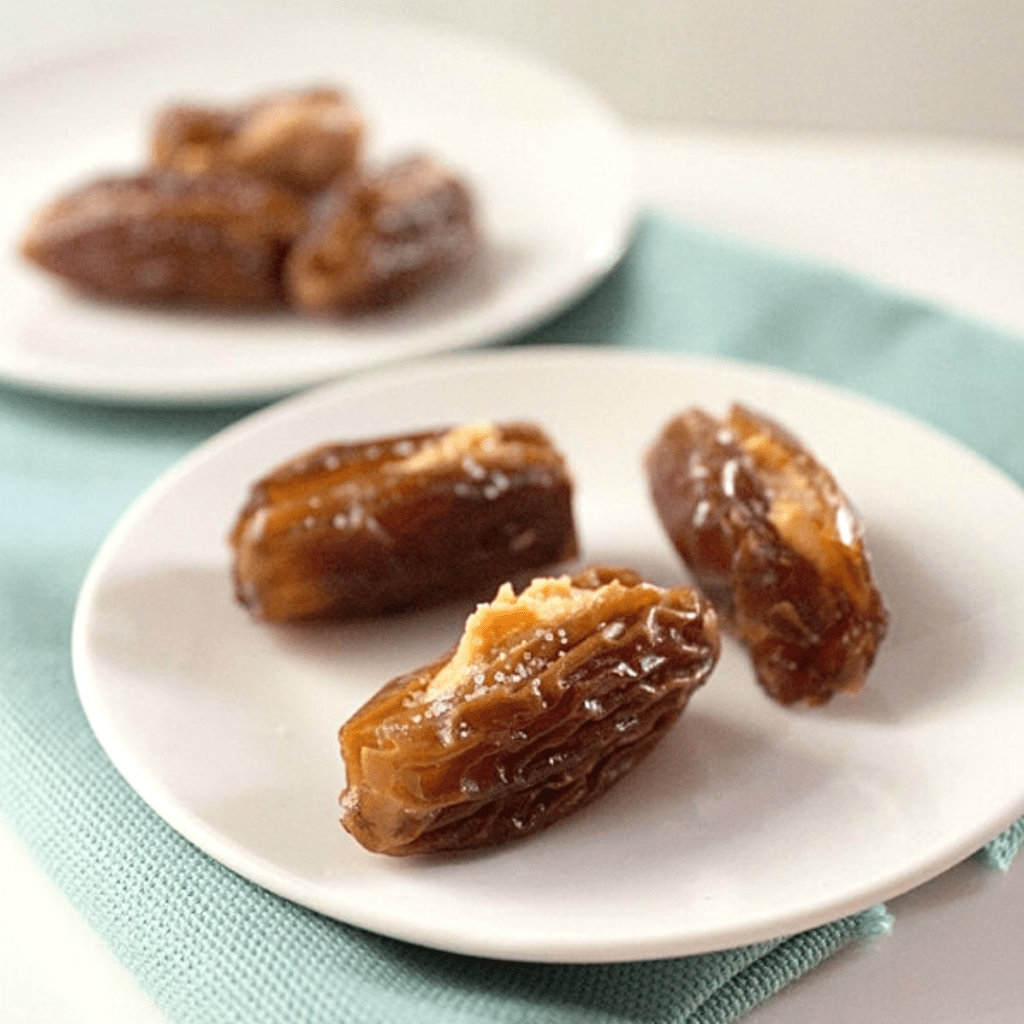 Stuffed Dates with Peanut Butter food