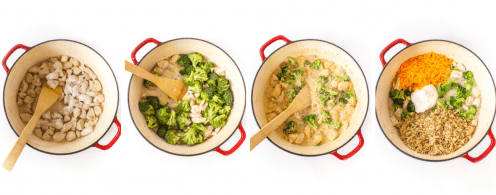 Healthy Chicken Broccoli Rice Casserole - fANNEtastic food