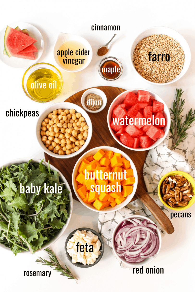 fall harvest salad ingredients