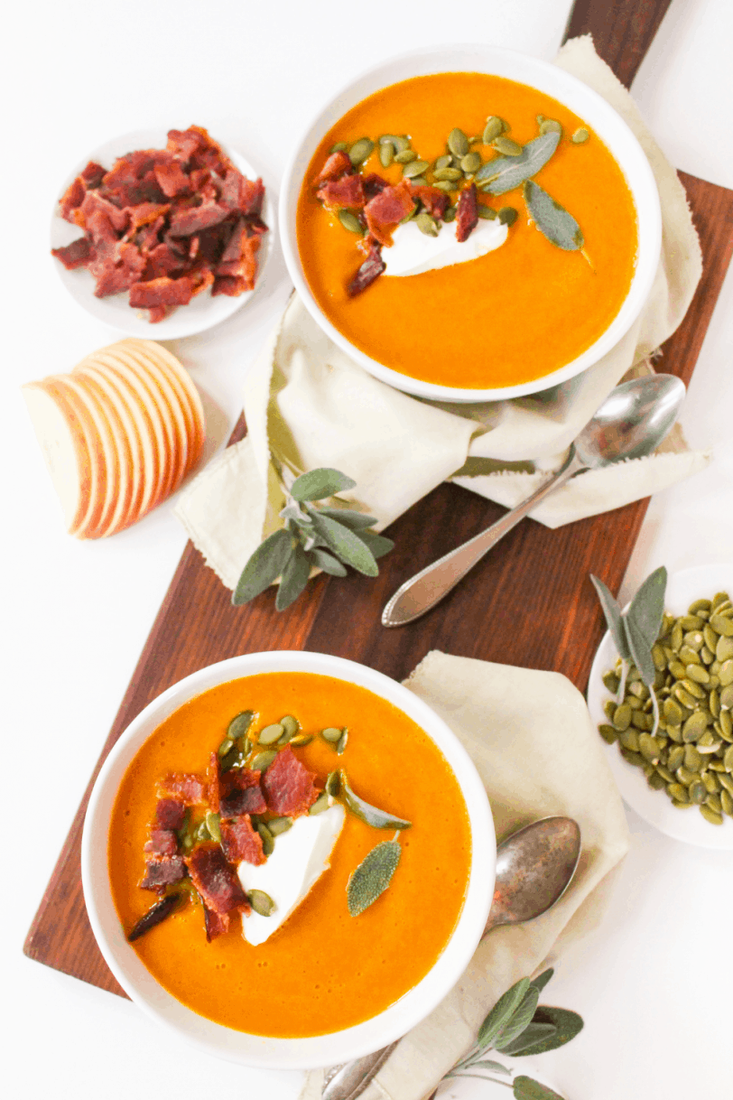 creamy butternut squash soup