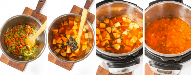 how to make butternut squash soup in the instant pot