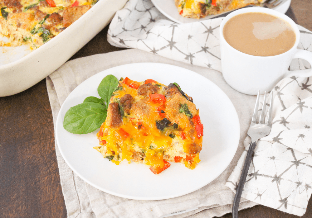 sausage egg breakfast casserole