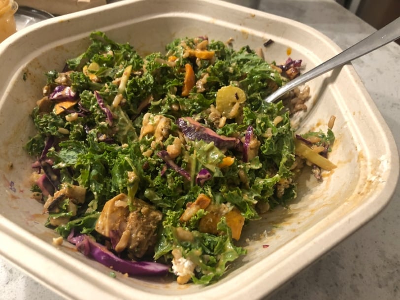 sweetgreen grain salad bowl kale rice