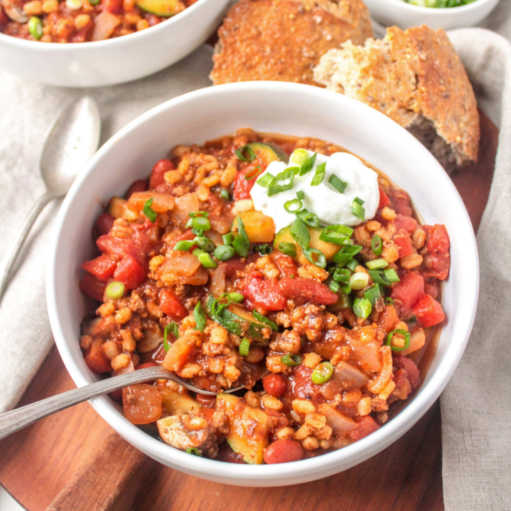 Cozy Ground Turkey Barley Soup with Vegetables & Beans (Easy!)