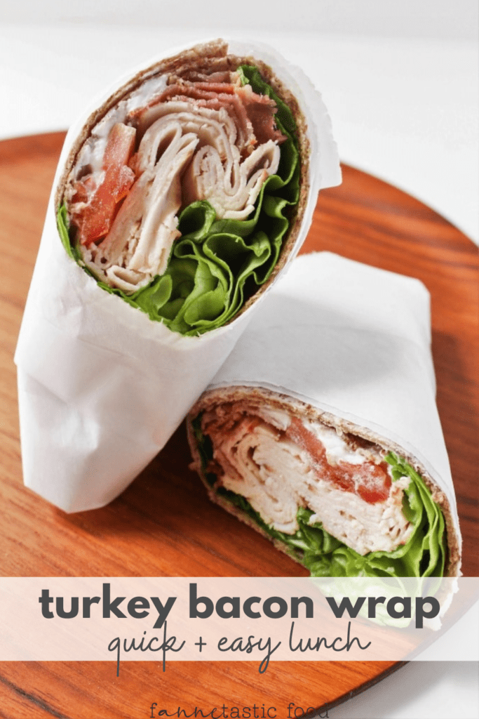 turkey bacon wrap