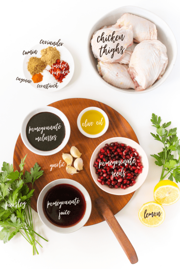 pomegranate chicken ingredients