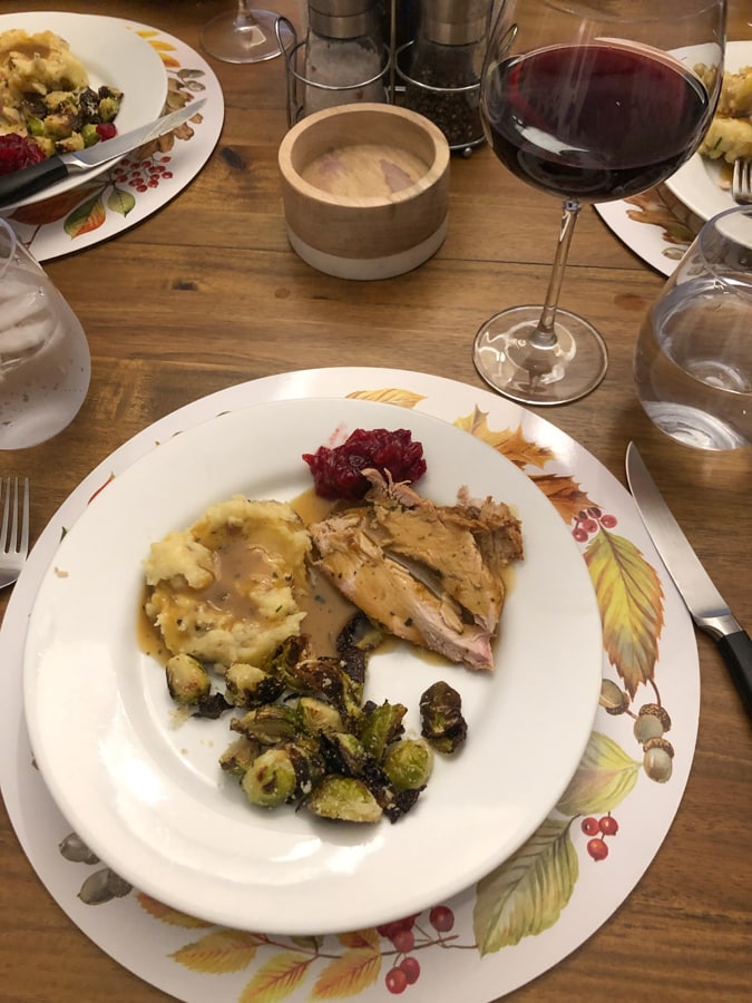 blue apron thanksgiving box review