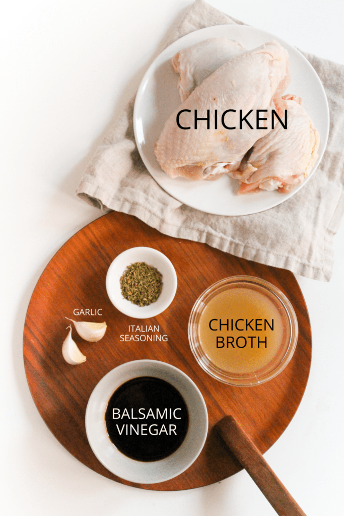 slow cooker balsamic chicken ingredients