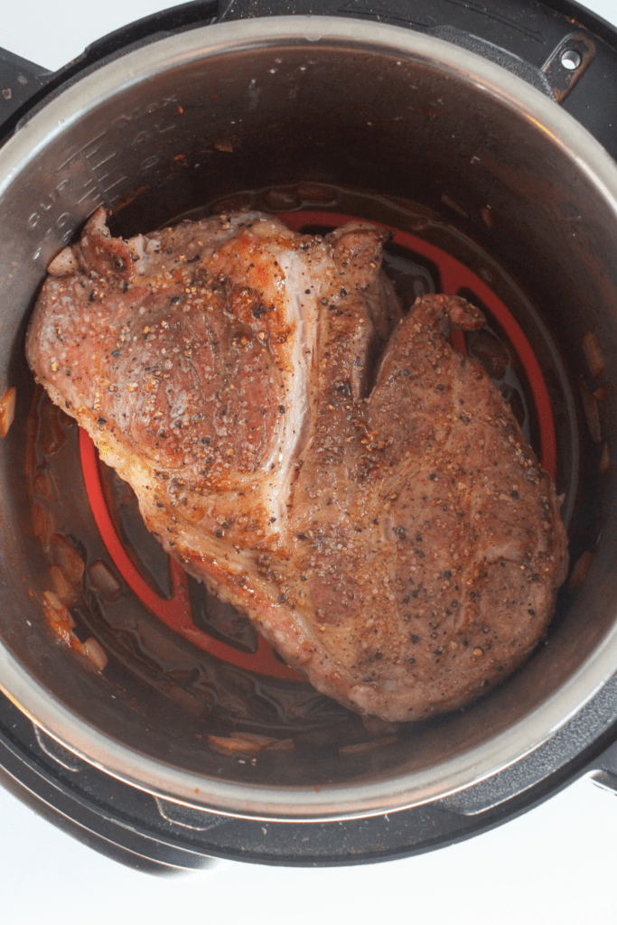pork roast in an Instant Pot