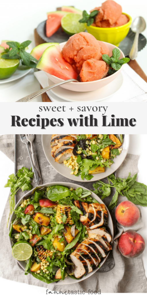 sweet and savory lime recipes