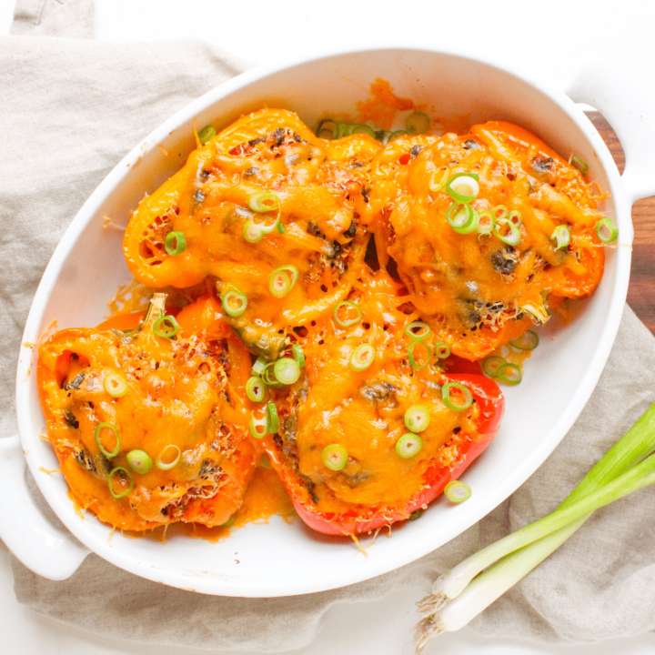 Vegetarian Mexican Stuffed Peppers