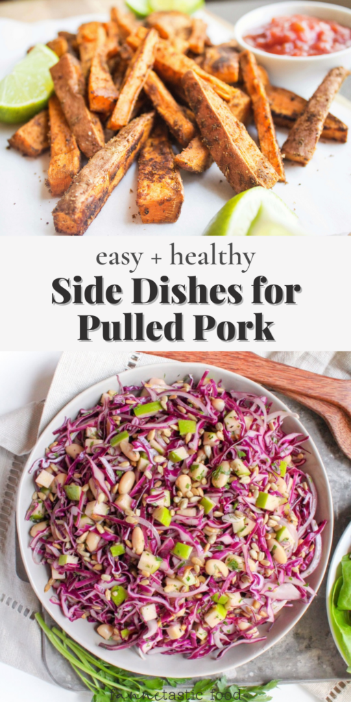 easy and healthy pulled pork sides