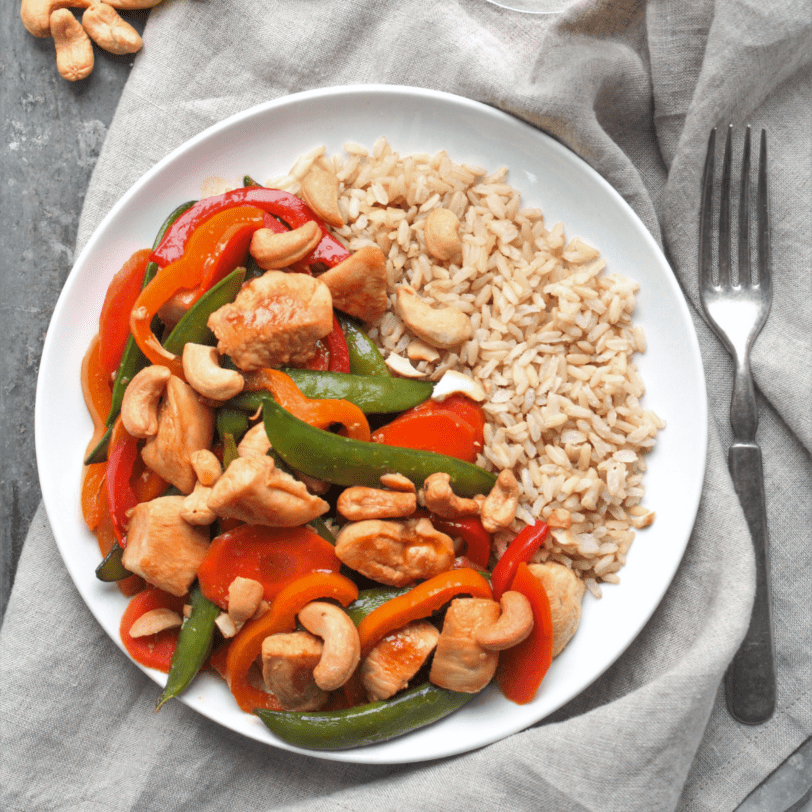 Teriyaki Chicken Stir Fry with Snap Peas (Easy & Healthy Sauce