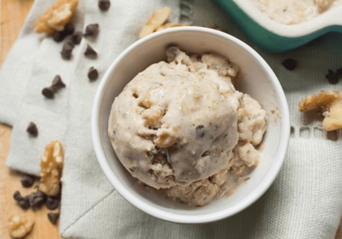 zucchini bread ice cream