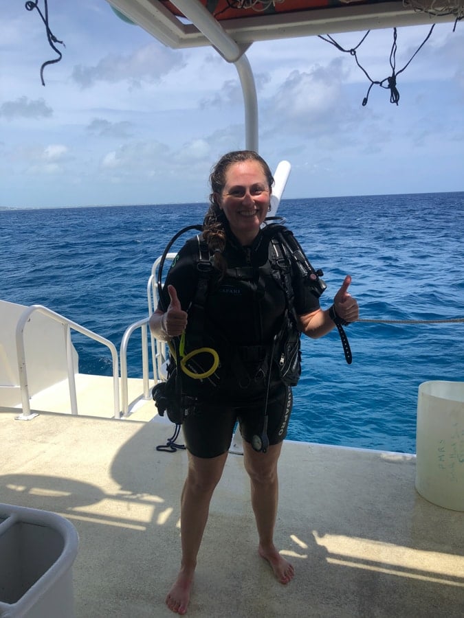 scuba diving with club med turkoise