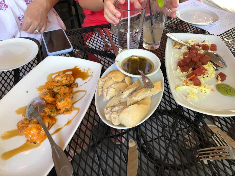 appetizers from Andora restaurant in pennsylvania