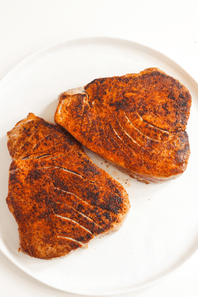 seared tuna steaks