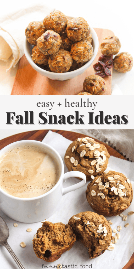 healthy fall snacks