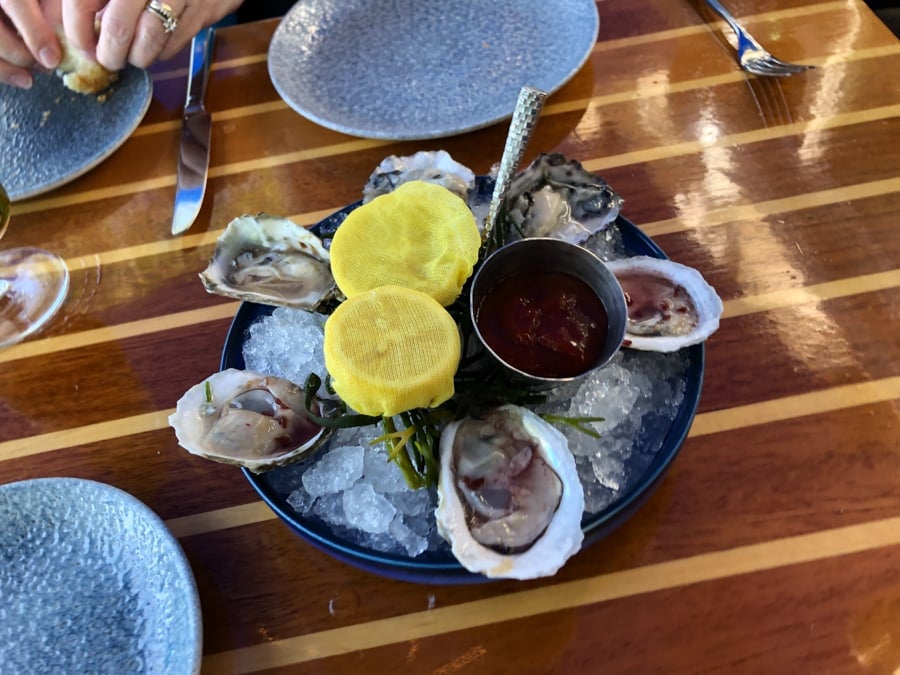 oysters from fiola mare