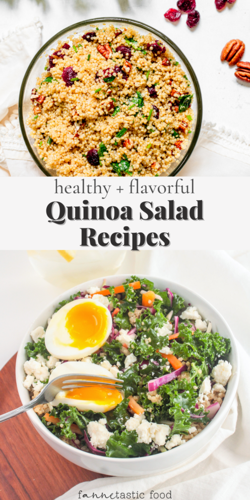9 Healthy Quinoa Salad Recipes - fANNEtastic food