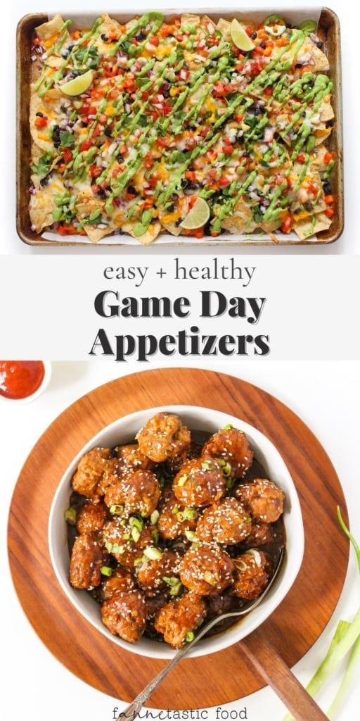 healthy game day appetizers