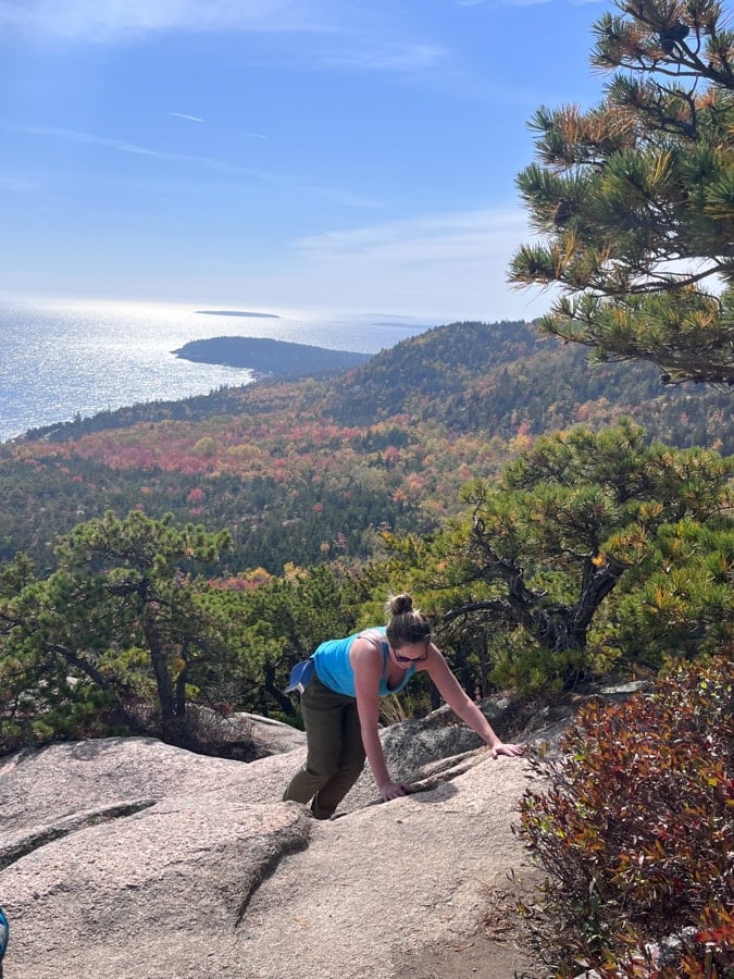 anne mauney summiting the beehive