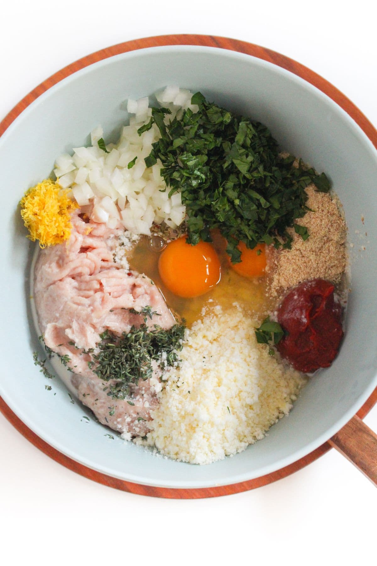 Moist Ground Chicken Meatloaf with Ketchup Glaze food