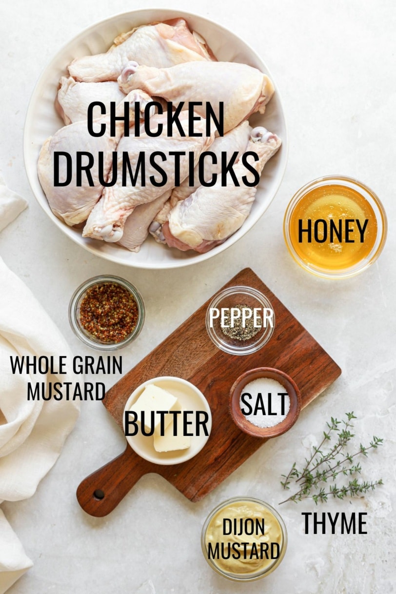 Slow Cooker Chicken Drumsticks (Honey Mustard)