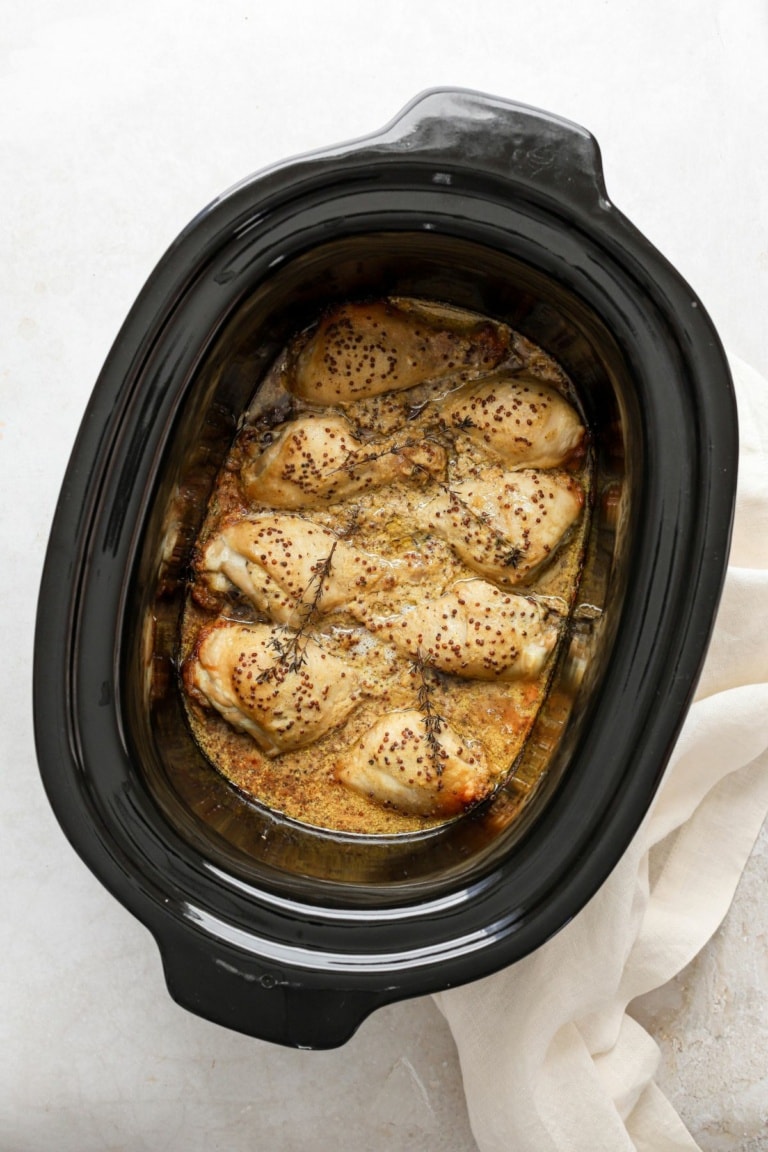 Slow Cooker Chicken Drumsticks (Honey Mustard)
