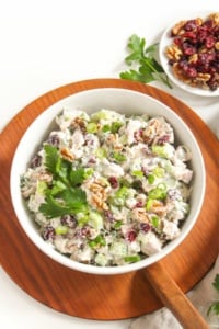 Cranberry Chicken Salad with Walnuts - fANNEtastic food