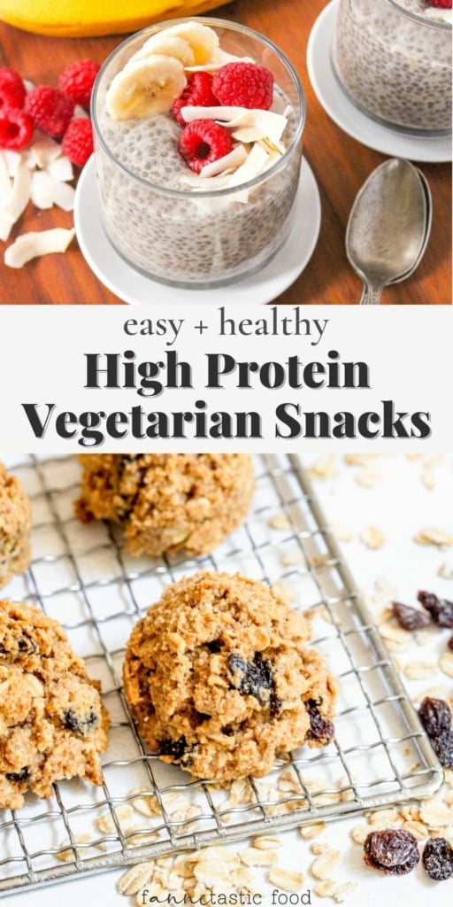 high protein vegetarian snacks