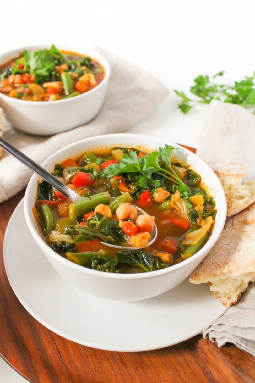 Instant Pot Vegetable Soup web story 1
