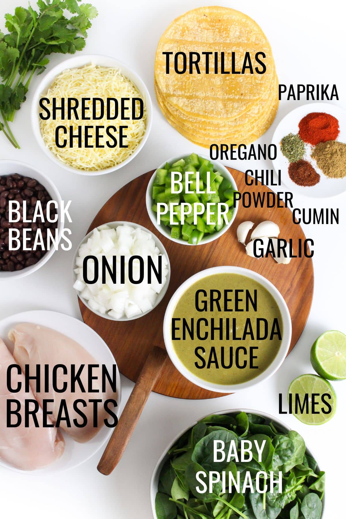 slow cooker chicken enchiladas verde ingredients