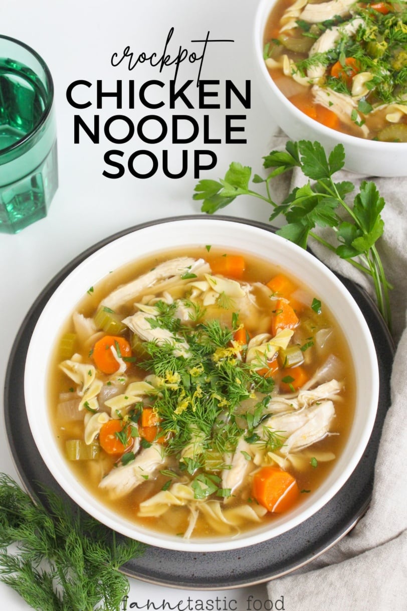 crockpot chicken noodle soup