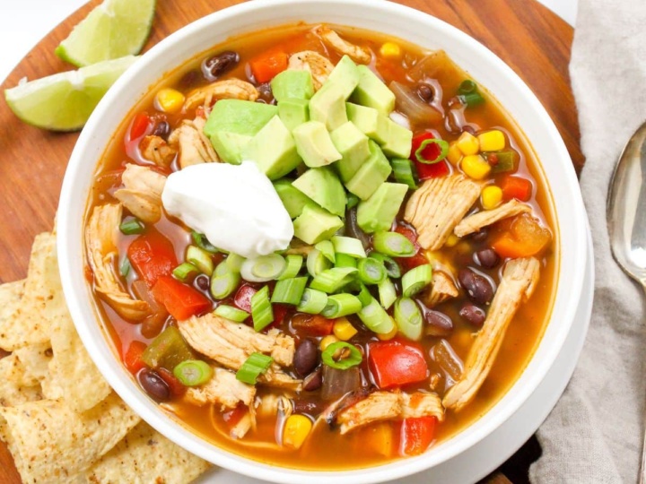 Chicken Tortilla Soup Quick Instant Pot Soup Recipes Tortilla Soup
