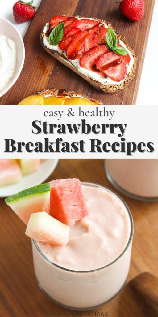 healthy strawberry breakfast recipes