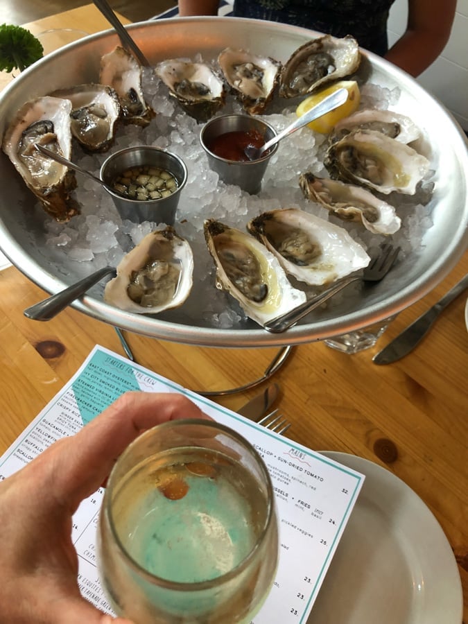 oysters from seamore's arlington